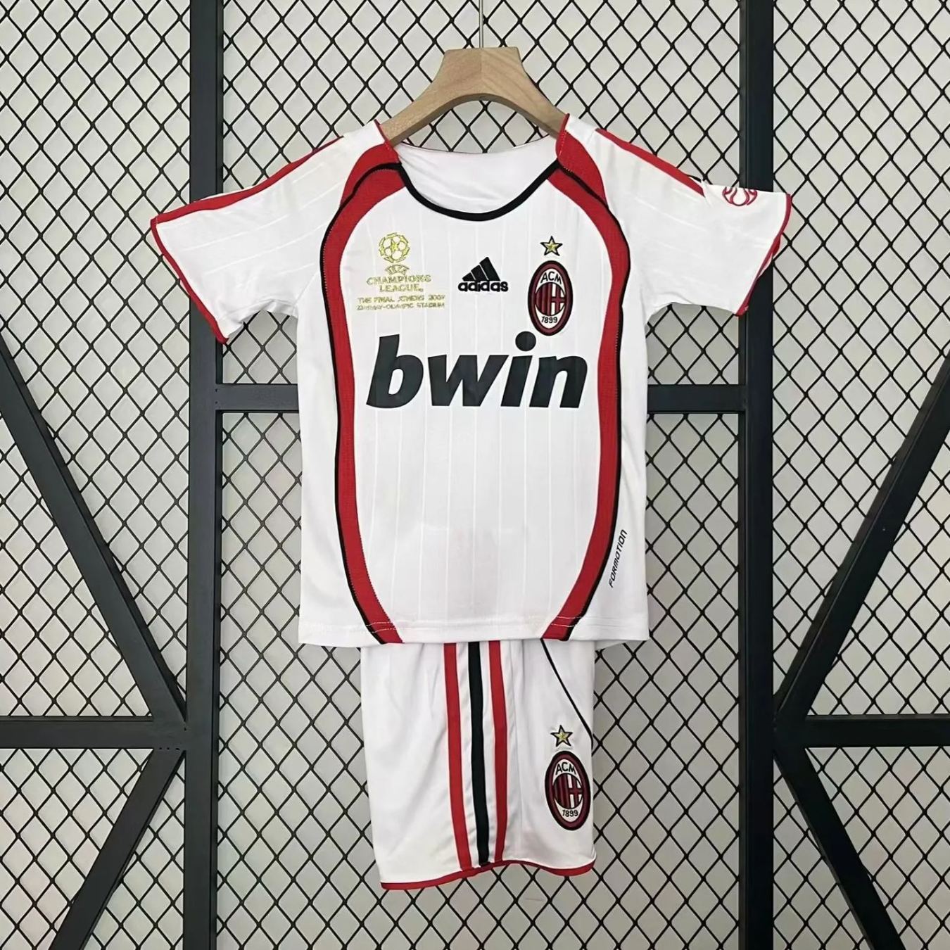 חליפת ילדים מילאן 2006/7 חוץ - Top Jersey